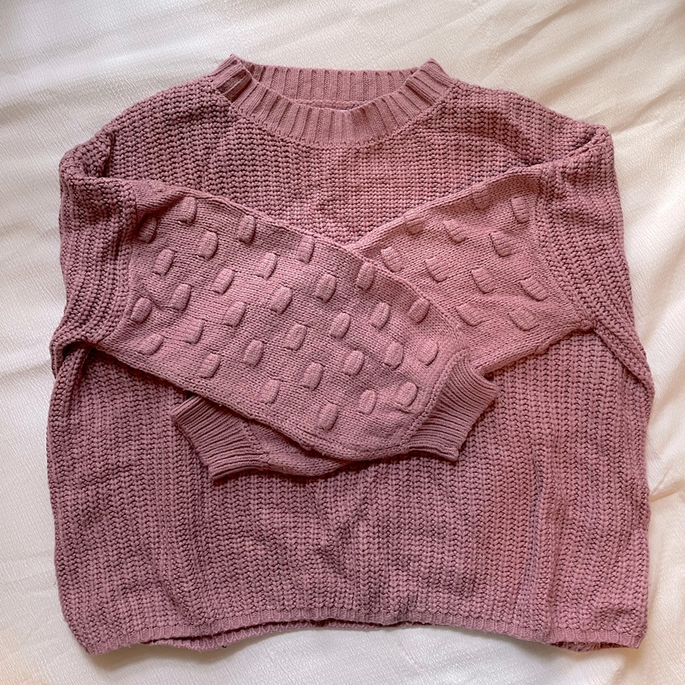 Purple Sweater
